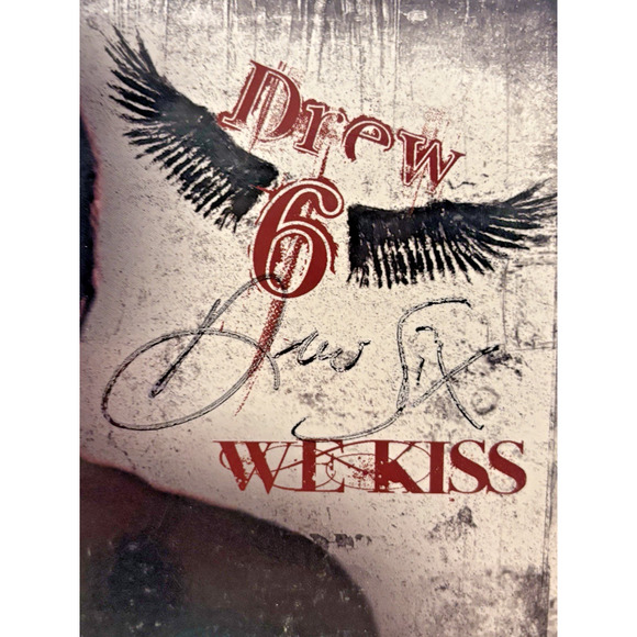 Signed We Kiss by Drew Six 6 (CD, 2008) West Club Records Preowned Paper Sleeve - Picture 2 of 6